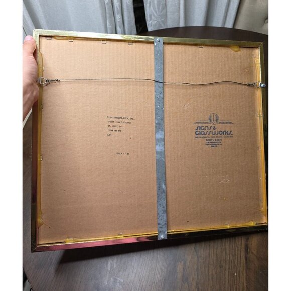 ODouls Premium Non-Alcoholic Brew Bar Mirror Sign With Gold Frame - Picture 14 of 14